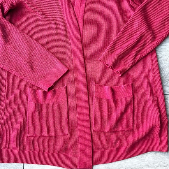 Torrid Cardigan Open Front Sweater in Red - Picture 8 of 16